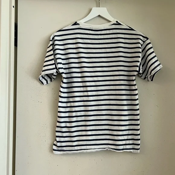 Carhartt Robie Tee in Navy & White - Picture 4 of 6